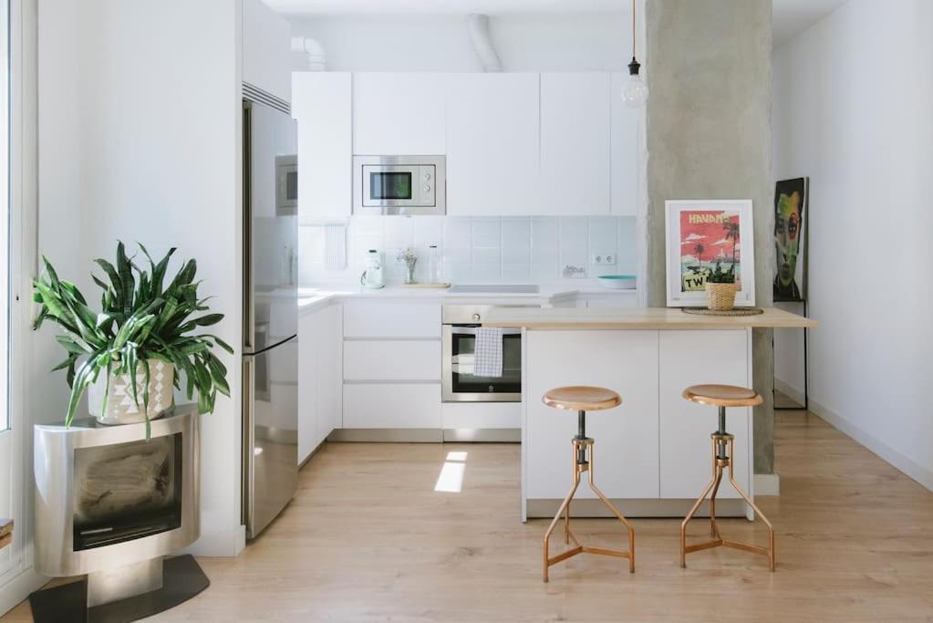 El Botones Nuevo Y Luminoso Apto De Diseno En Lavapies Apartamento Madri Exterior foto